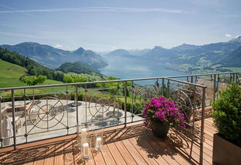 غرفة سوبيريور إطلالة على البحيرة, Villa Honegg