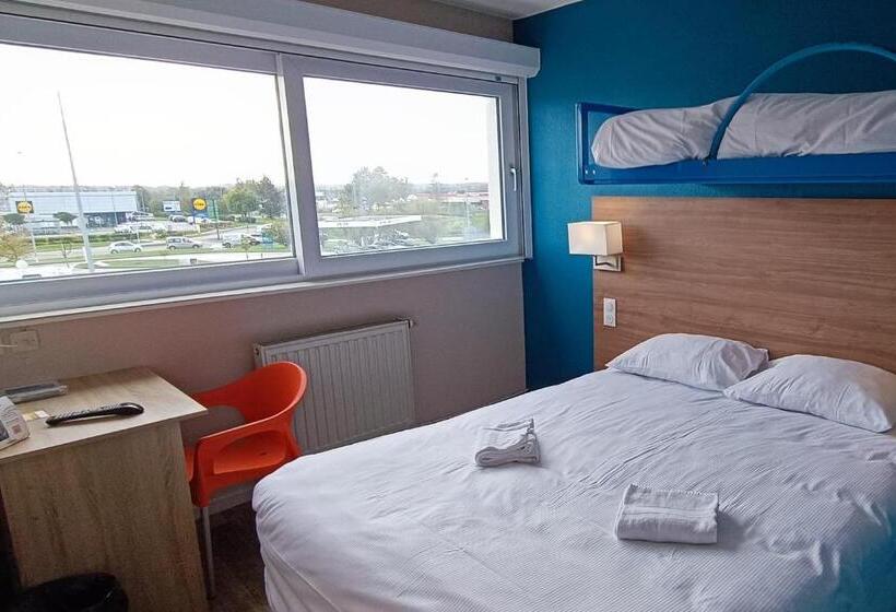 스탠다드 트리플 룸, The Originals Access, Hôtel Les Iris, Bercksurmer