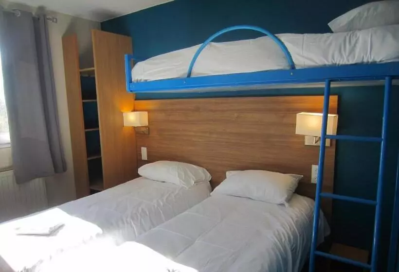 اتاق استاندارد سه نفره, The Originals Access, Hôtel Les Iris, Bercksurmer