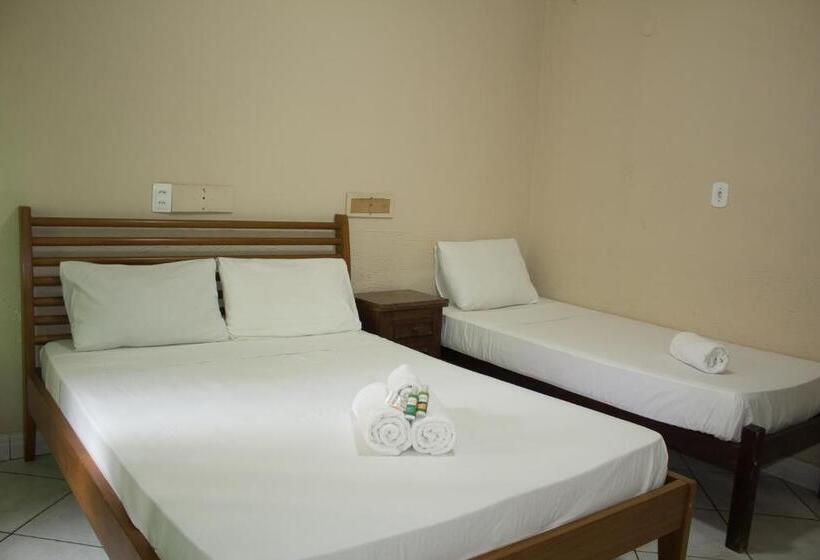 디럭스 트리플 룸, Pousada Casa Da Pedra