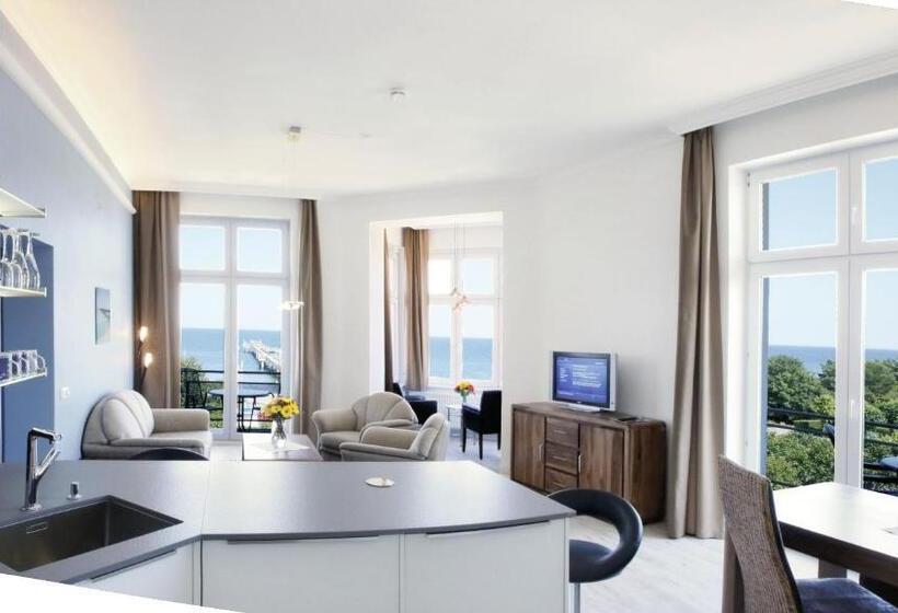 סוויטה נוף לים, Strandhotel Preussenhof