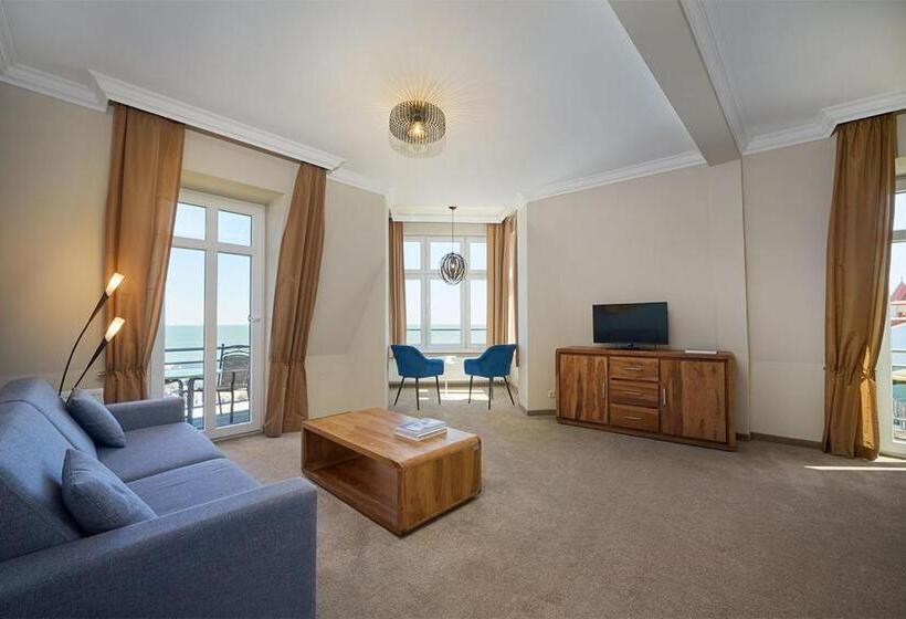 סוויטה נוף לים, Strandhotel Preussenhof