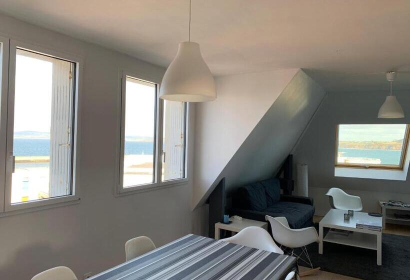 דירת חדר נוף לים, Appartement Design Ii   Port Du Rosmeur  Douarnenez