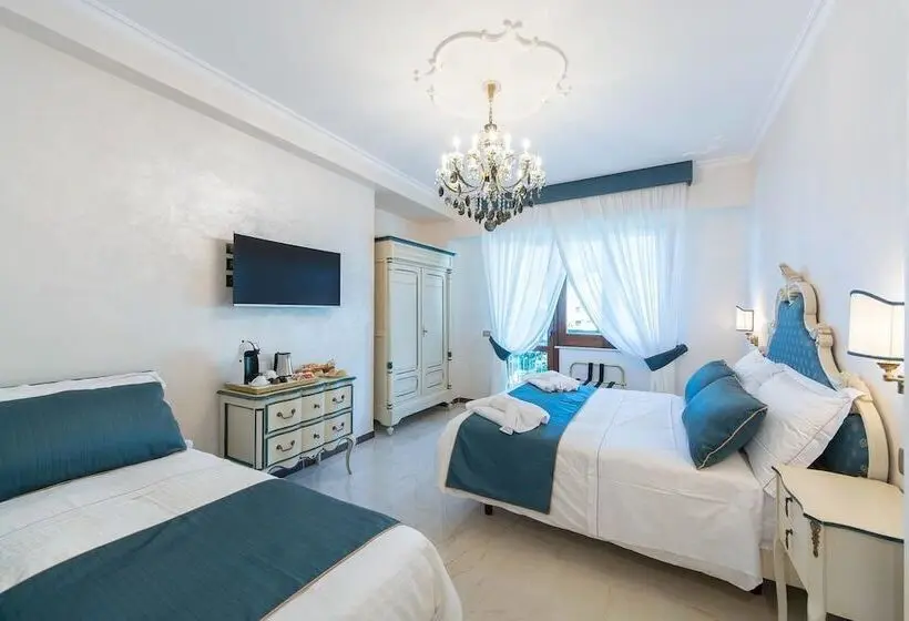 اتاق سه نفره سوپریور با چشم‌انداز دریا, B&b Palazzo Montesanto