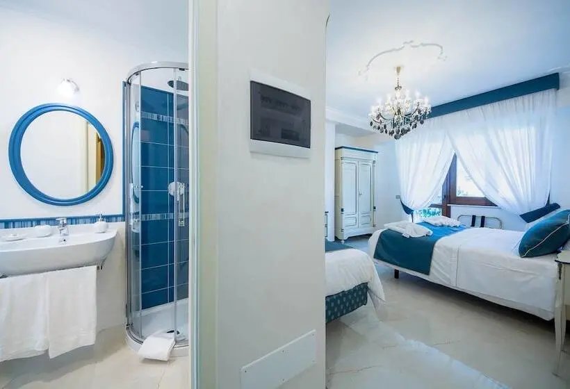 اتاق سه نفره سوپریور با چشم‌انداز دریا, B&b Palazzo Montesanto