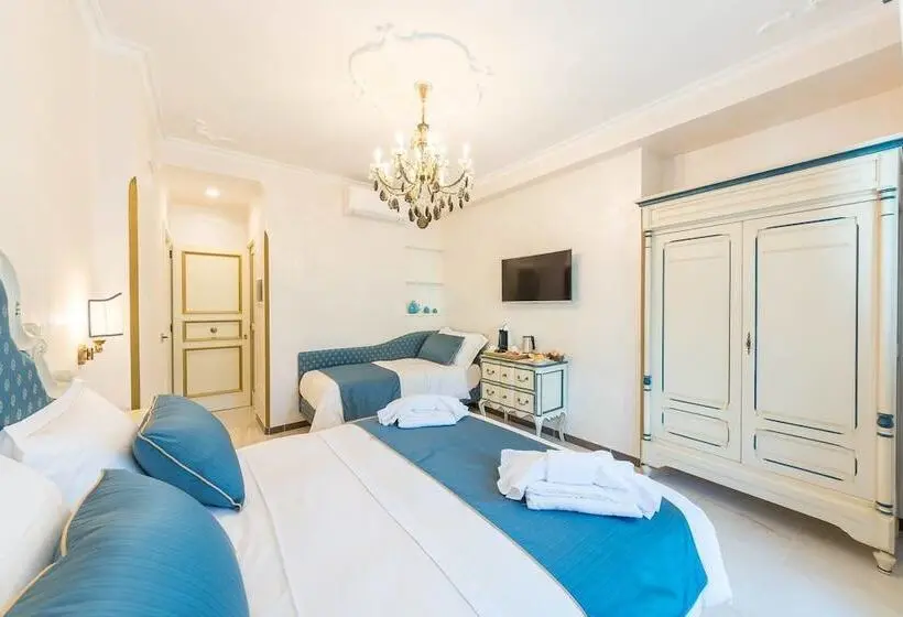 اتاق سه نفره سوپریور با چشم‌انداز دریا, B&b Palazzo Montesanto