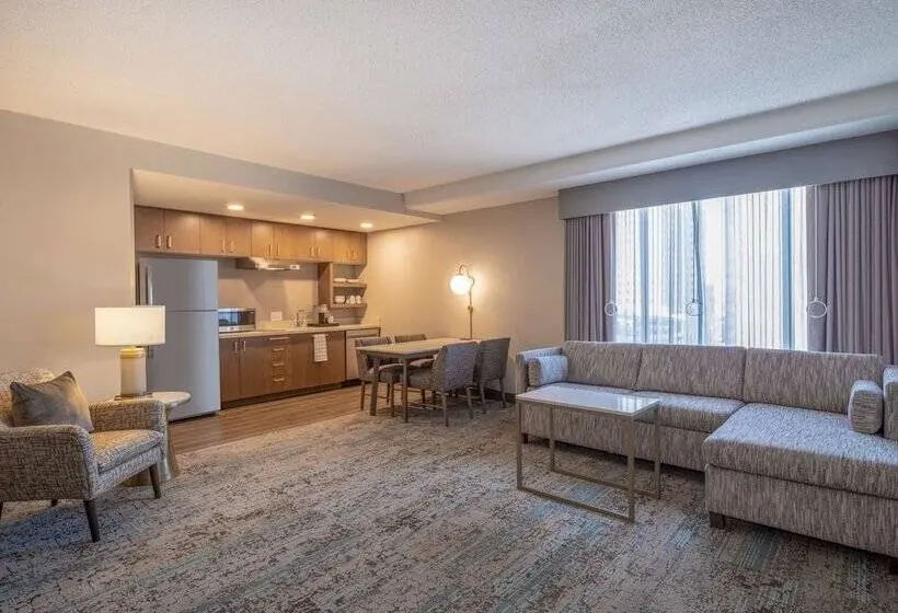 سوئیت 2 خوابه, Homewood Suites By Hilton Toledo Downtown
