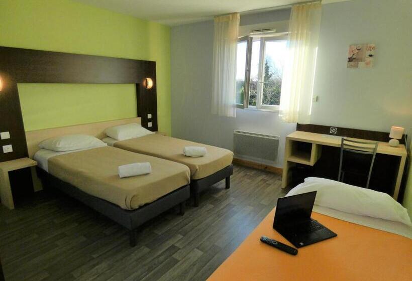 اتاق استاندارد سه نفره, Hôtel Azur Saint Junien Cit
