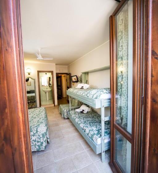 バルコニー付スタンダード4ベッドルーム, Il Tiglio