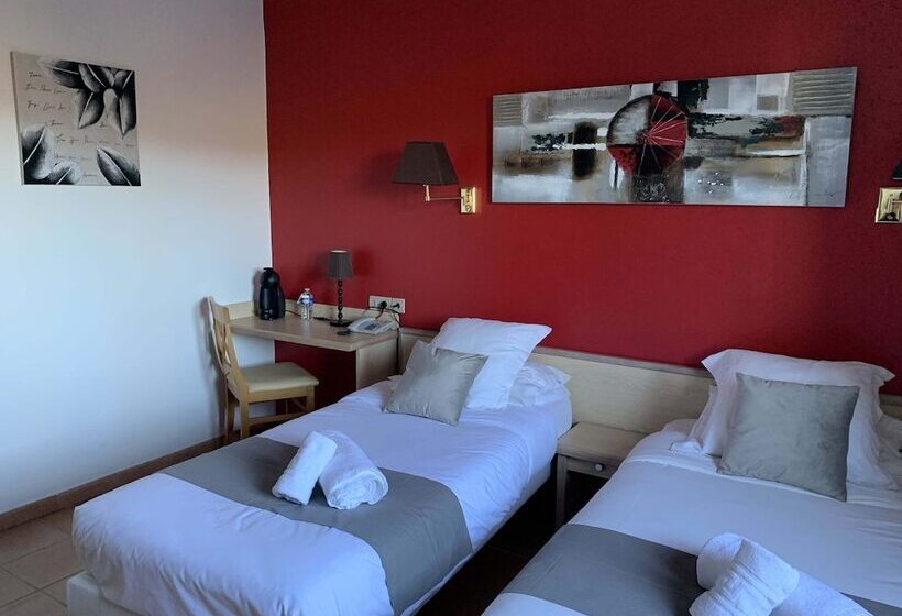 스탠다드 룸, Logis Hôtel Restaurant Le Mas De Mon Père