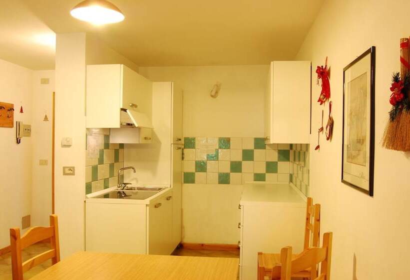 ２ベッドルームアパートメント, Residence Rododendro