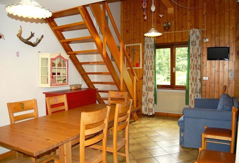 ２ベッドルームアパートメント, Residence Rododendro