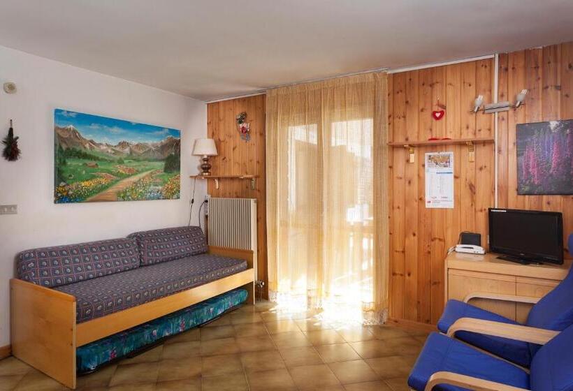 ２ベッドルームアパートメント, Residence Rododendro