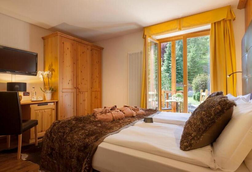 غرفة سوبيريور, Boutique Hotel E Chalets Salvadori