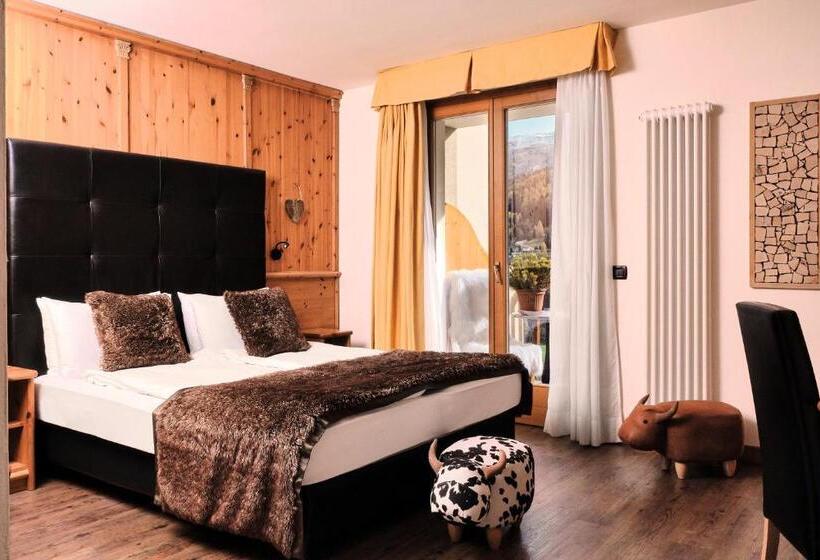 غرفة سوبيريور, Boutique Hotel E Chalets Salvadori