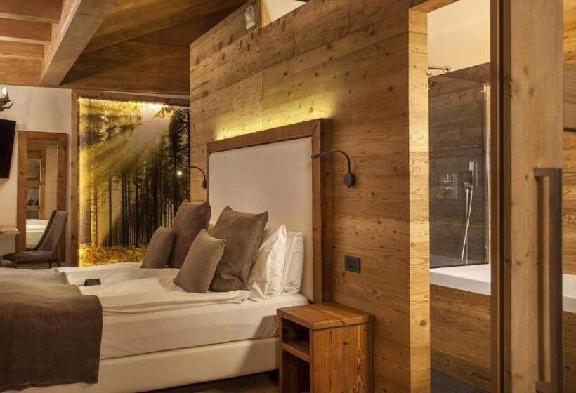 جناح مطلّ علي الجبل, Boutique Hotel E Chalets Salvadori