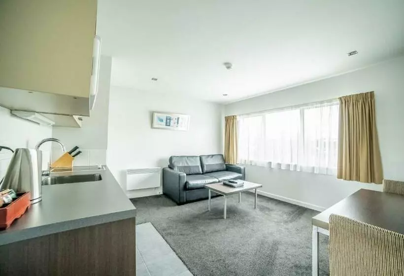 １ベッドルームアパートメント, Airport Christchurch Motel