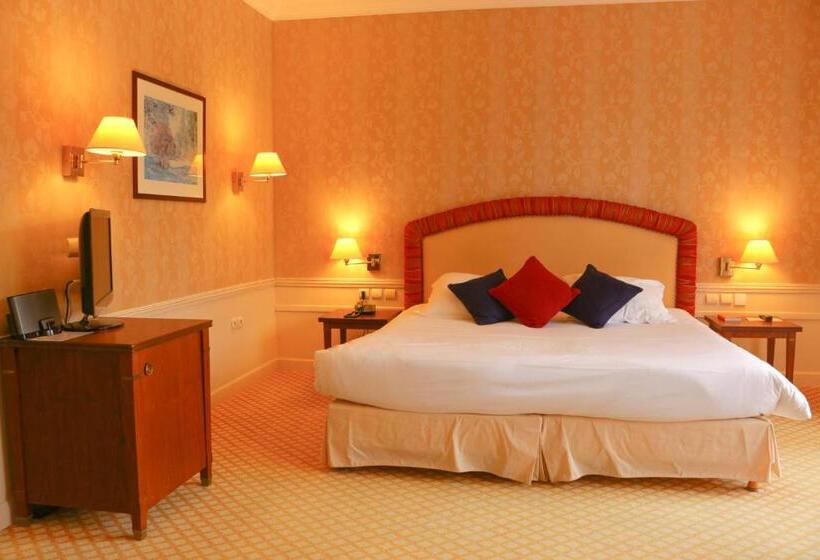 חדר דלוקס עם מרפסת טרסה, Le Domaine Des Roches, Hotel & Spa