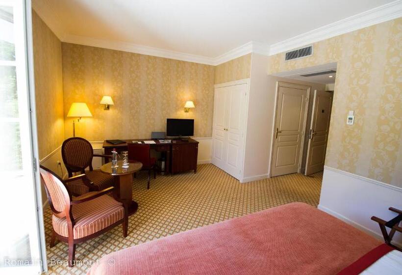 חדר דלוקס עם מרפסת טרסה, Le Domaine Des Roches, Hotel & Spa