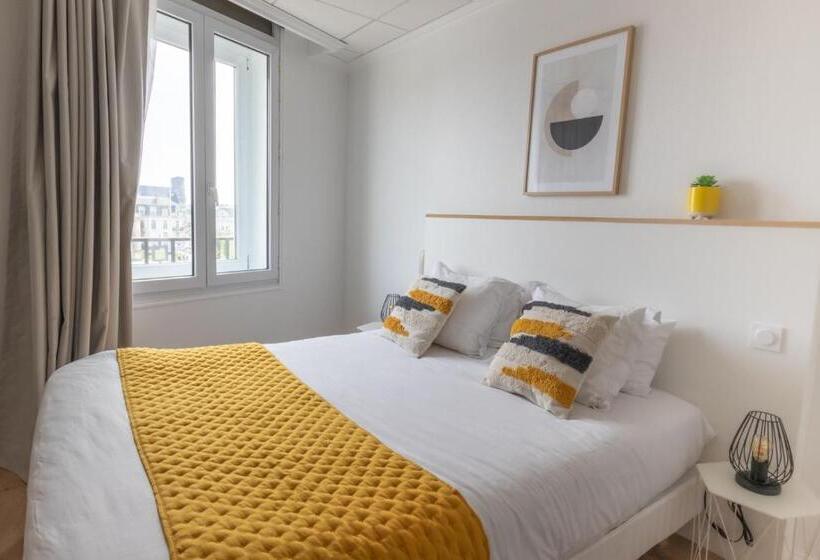 Номер Стандарт, Hôtel Porte Mars Reims Gare Centre Arena