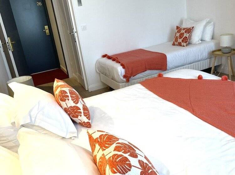 غرفة قياسية ثلاثية, Hôtel Porte Mars Reims Gare Centre Arena