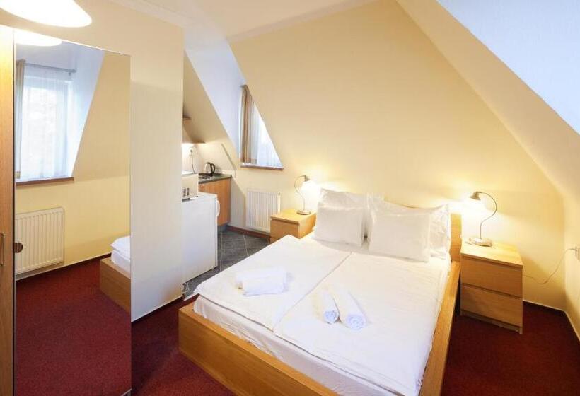 شقة غرفة واحدة, Pytloun Self Check In Hotel Liberec
