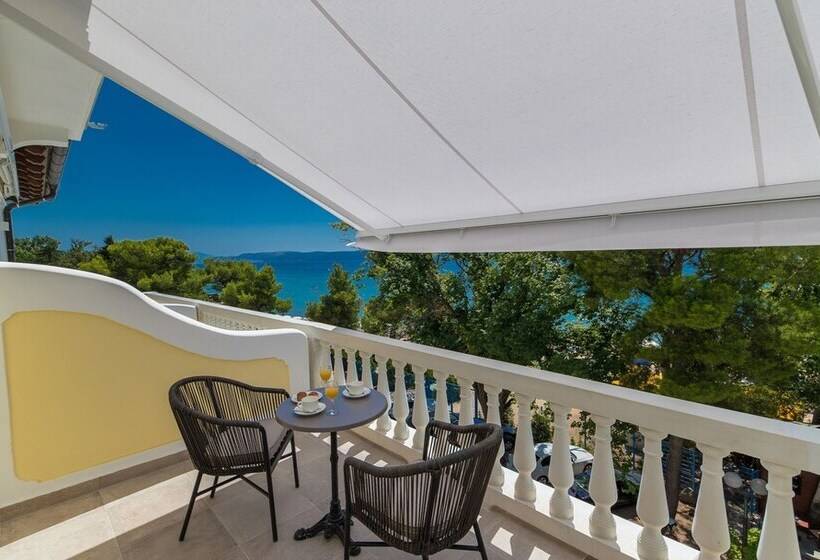 高级房间侧面带海景, Boutique Hotel Esplanade