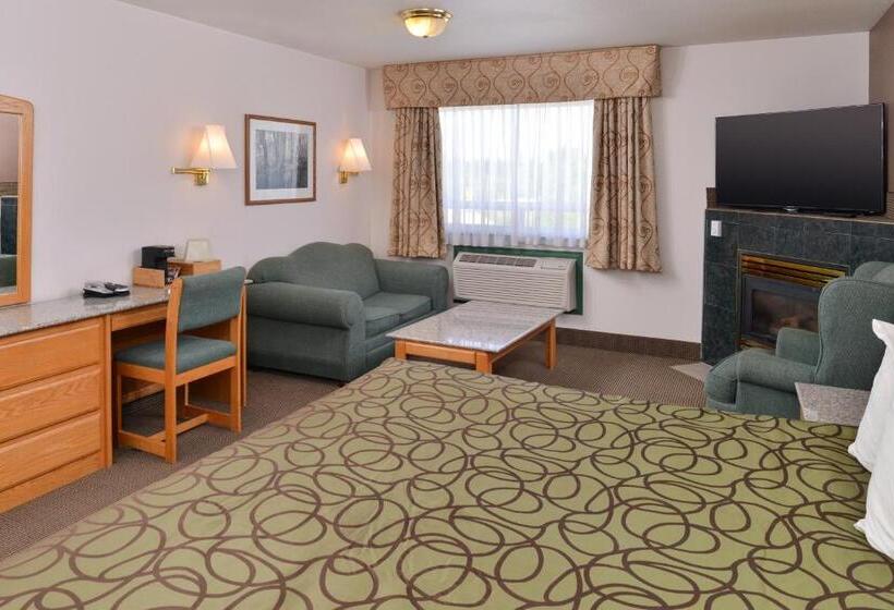 Deluxe Suite King-Size Franciággyal, Canadas Best Value Inn Valemount