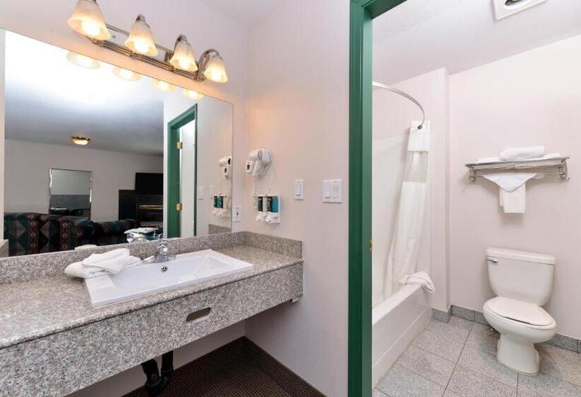 Deluxe Suite King-Size Franciággyal, Canadas Best Value Inn Valemount