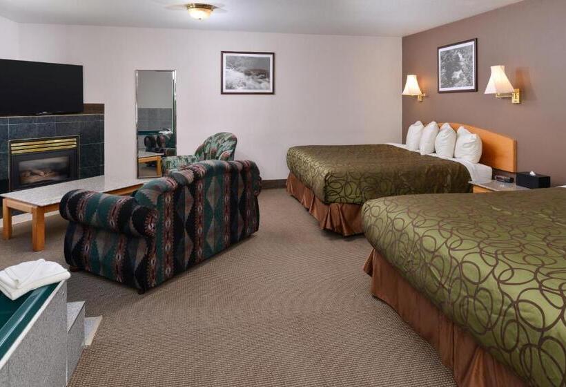 Deluxe Suite King-Size Franciággyal, Canadas Best Value Inn Valemount