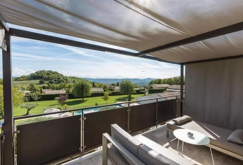 景色の見えるデラックスルーム, La Bastide Saint Georges & Spa