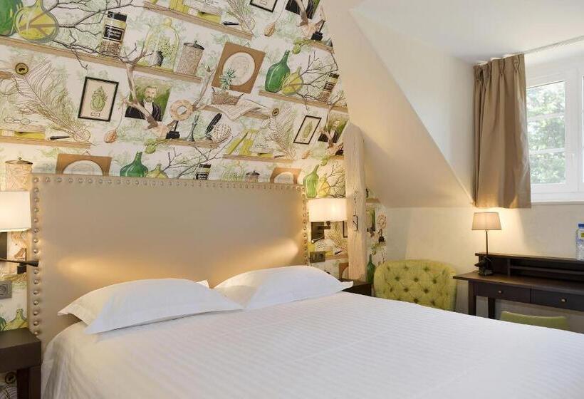 Pokój Comfort Jednoosobowy, Logis Domaine De Valaudran