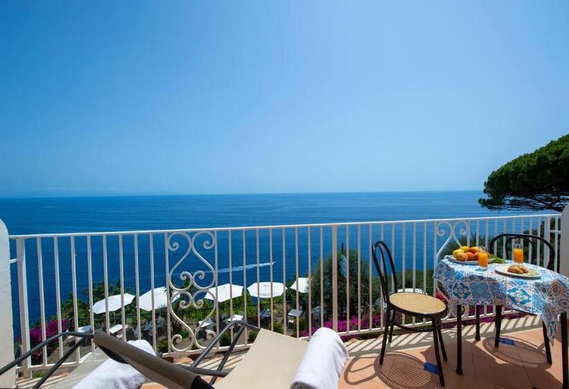 غرفة سوبيريور مطلّة علي البحر مزودة بشُرفة, Open Gate