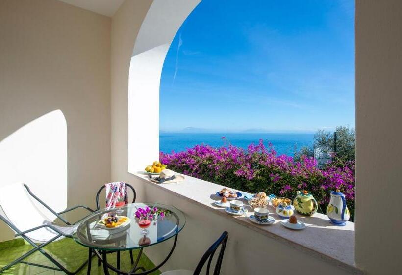 غرفة قياسية مطلّة علي البحر مزوَّدة بشُرفة, Open Gate