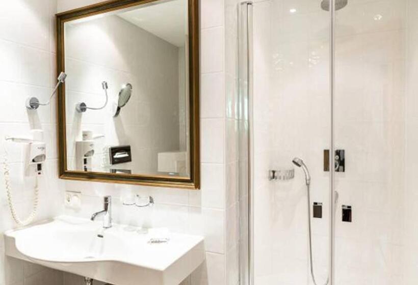 חדר יחיד עם טרסה, Salzburg Hotel Holznerwirt