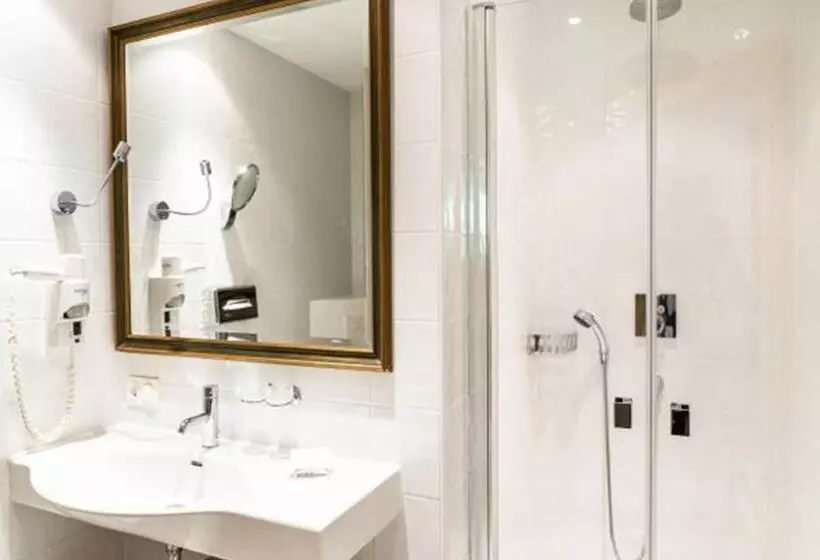 テラス付きシングルルーム, Salzburg Hotel Holznerwirt