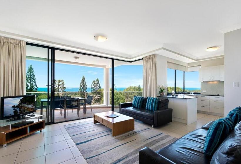 带3个卧室带海景的公寓, Santorini Twin Waters