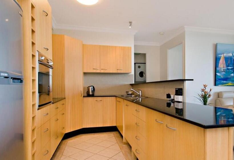 带两个卧室的顶楼公寓, Santorini Twin Waters