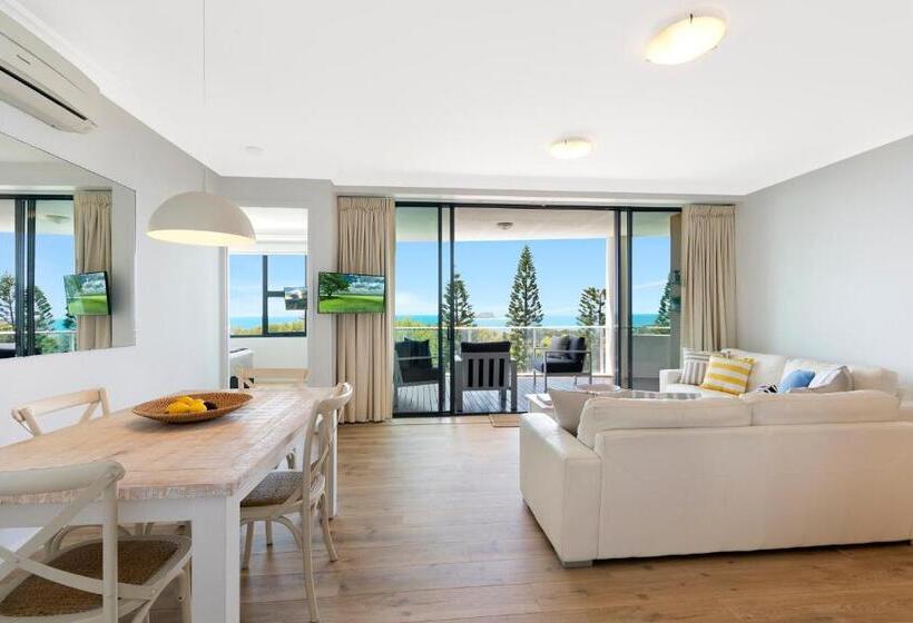 带海景及2个卧室的复式公寓, Santorini Twin Waters