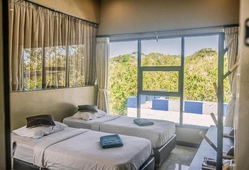 חדר דלוקס נוף לגינה, Bombora Surf Camp