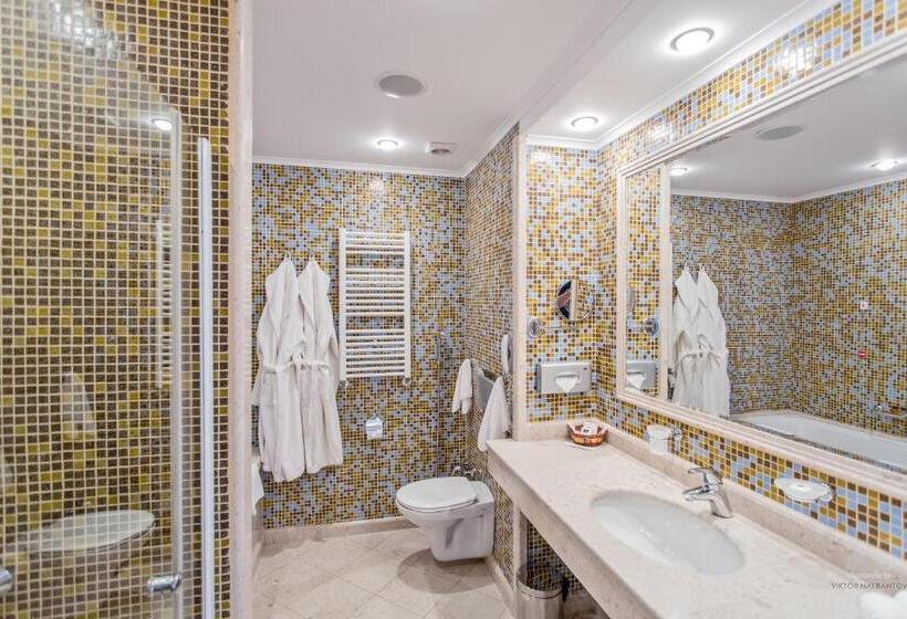 غرفة قياسية فردية مطلة علي البحر, Grand Hotel Pomorie   Medical Spa