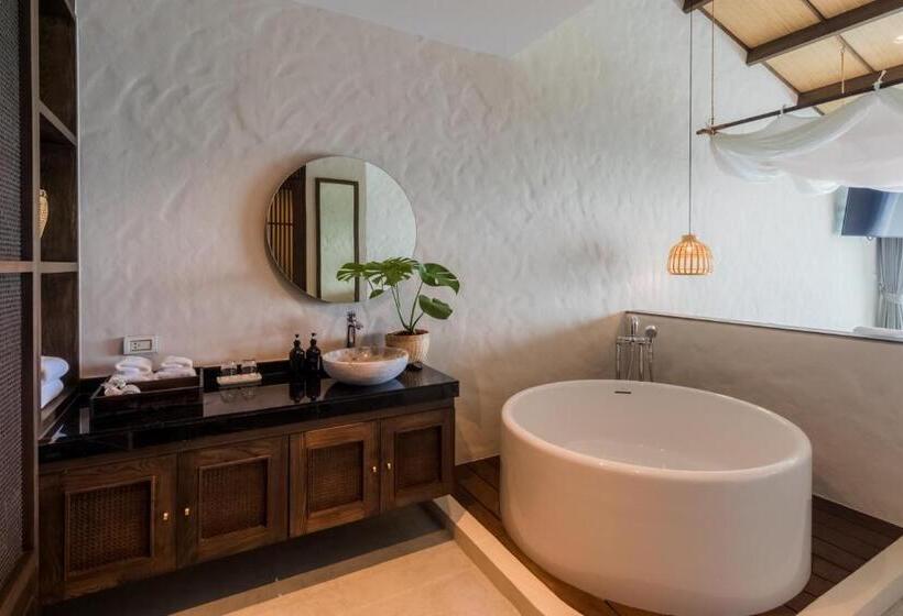 オーシャンビューデラックスルーム, The Flow Samui Beach Resort