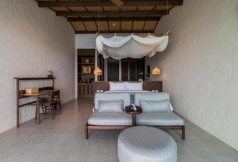 オーシャンビューデラックスルーム, The Flow Samui Beach Resort