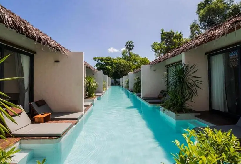 キングサイズベッドのスタンダードルーム, The Flow Samui Beach Resort