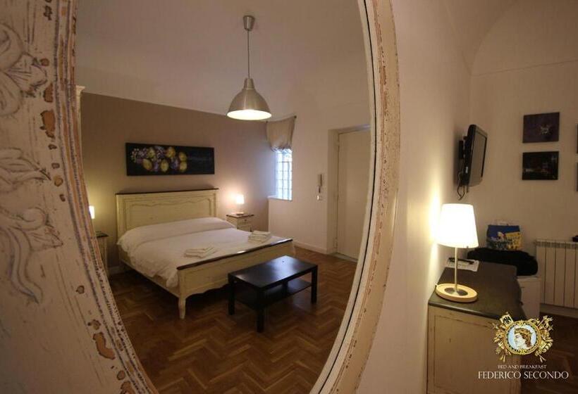 标准间带阳台, Federico Secondo B&b