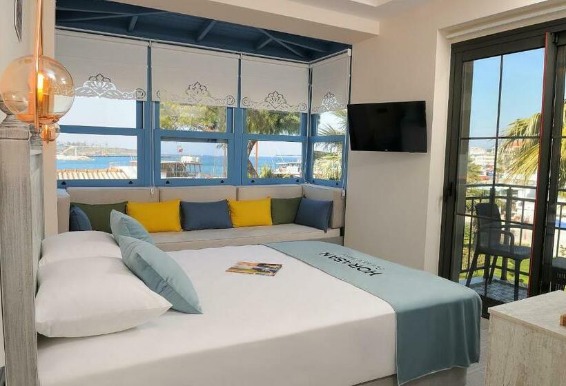 Camera Deluxe Vista Mare con Balcone, çeşme Horasan