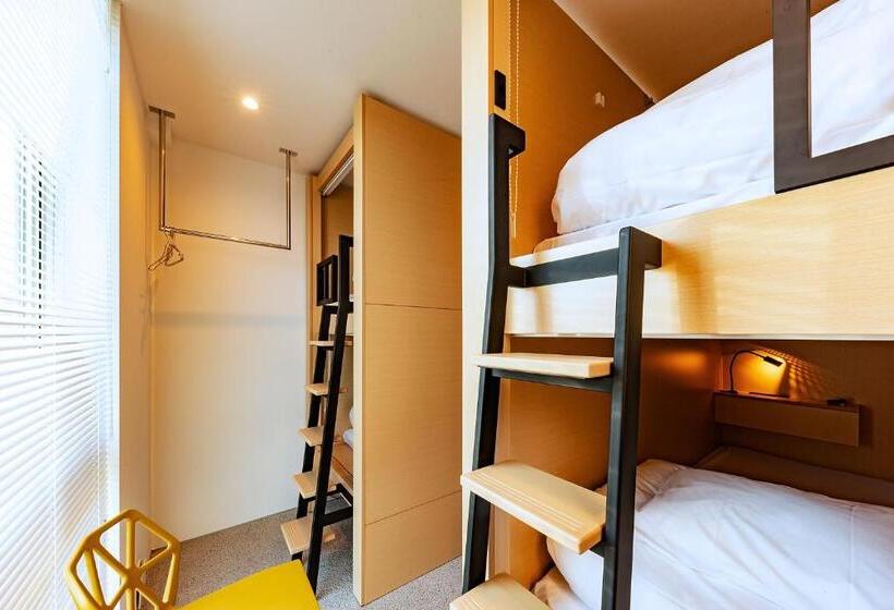 Четырехместный Номер Стандарт, Plat Hostel Keikyu Kamakura Wave