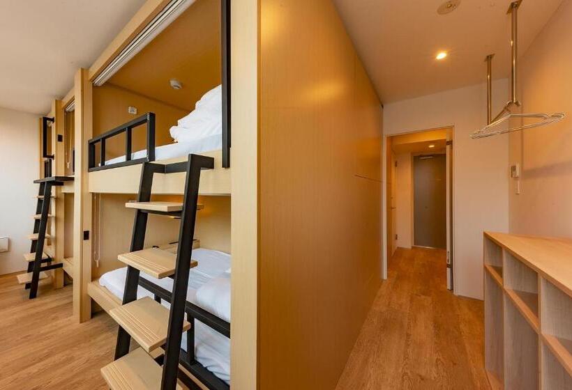 سرير فى غرفة مشتركه, Plat Hostel Keikyu Kamakura Wave
