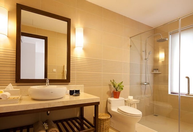 اتاق لوکس با چشمانداز استخر, Villa Aria Boutique Muine