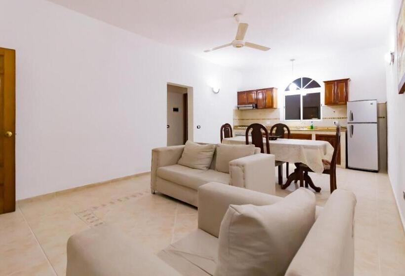 침실 2개 아파트, Villa Capri